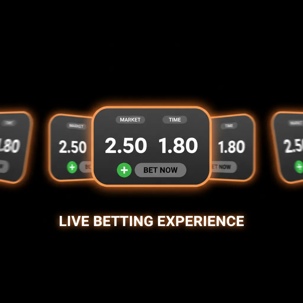 Live betting dashboard showing football, basketball, tennis odds, real-time scoreboards, cash-out options, and quick betslip