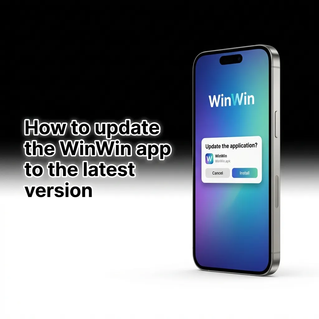 Update WinWin: Settings > About/Updates, tap Update. Android: reinstall APK. iOS PWA: refresh, clear cache.