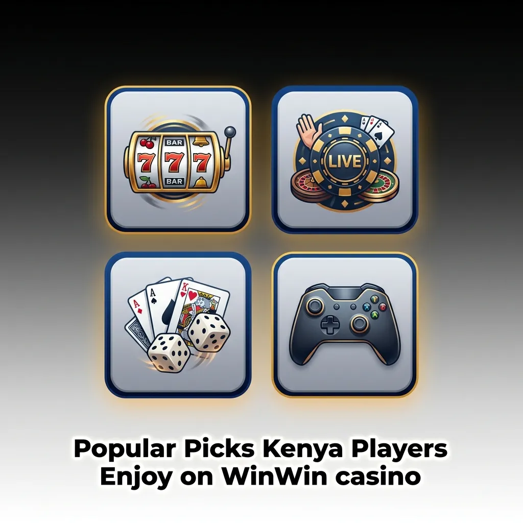 Grid of top WinWin Kenya games: Sweet Bonanza, Gates of Olympus, Book of Dead, Big Bass Bonanza, and more.