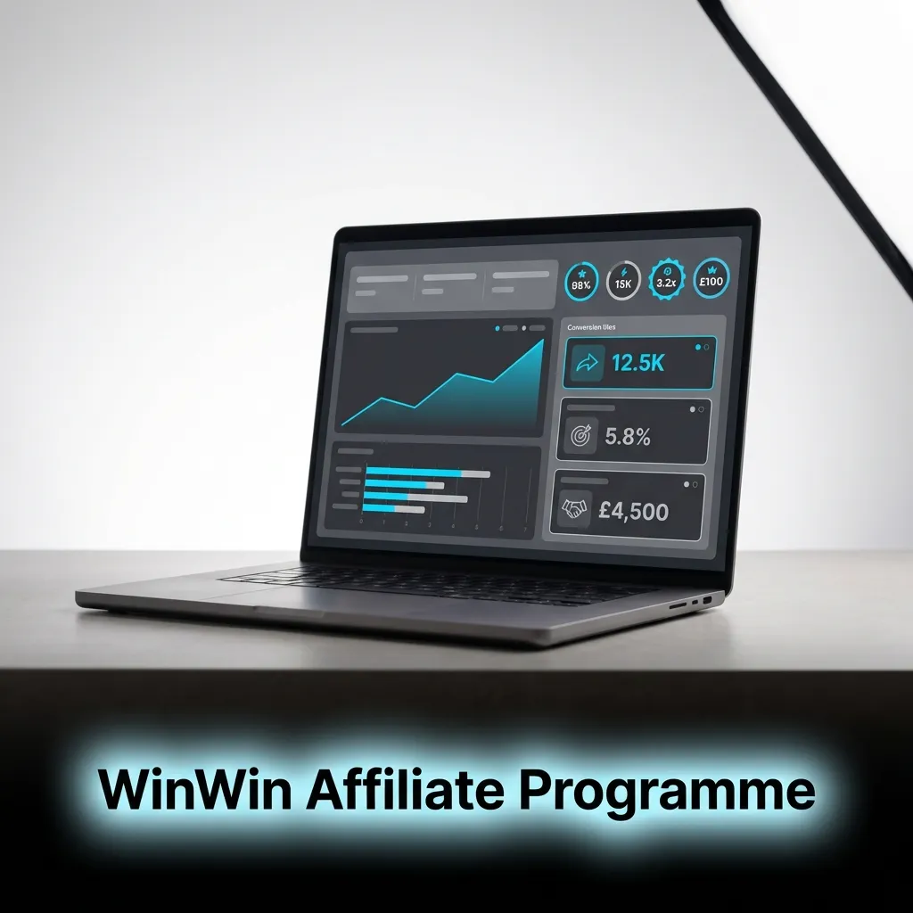WinWin Affiliate Programme: promote and earn revenue share; transparent reporting, flexible assets, timely stats, guidance.