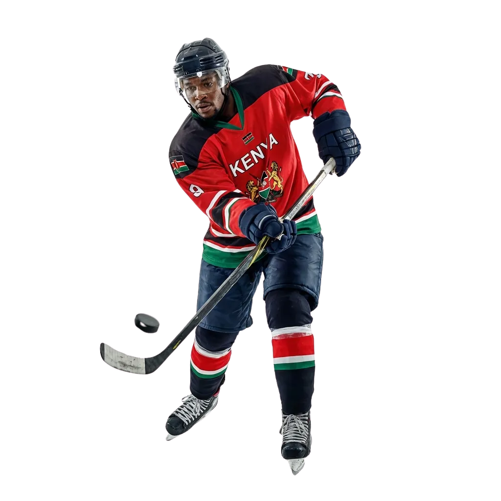 WinWin Kenyan ice hockey betting: NHL markets, live odds, KES stakes shown on mobile screen.