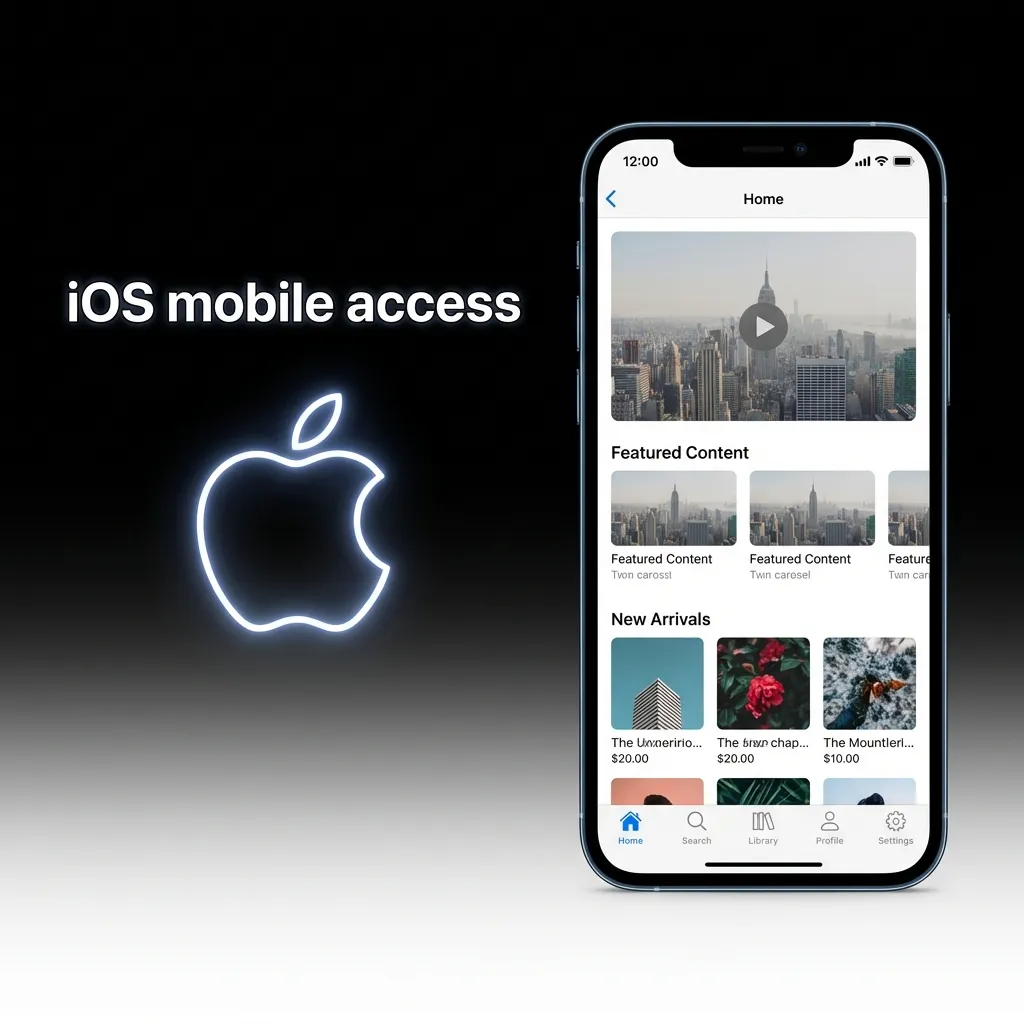 iPhone instructions: use Safari Share > Add to Home Screen for quick access while the native iOS app is in development.