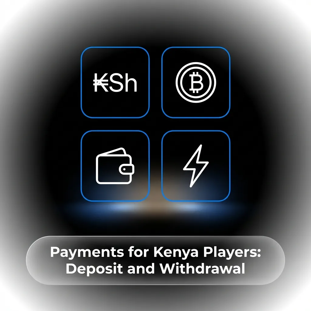 Kenya payments: M-Pesa, Visa, MasterCard, Skrill, Neteller, Bitcoin, Ethereum, USDT for deposits and withdrawals in KES.