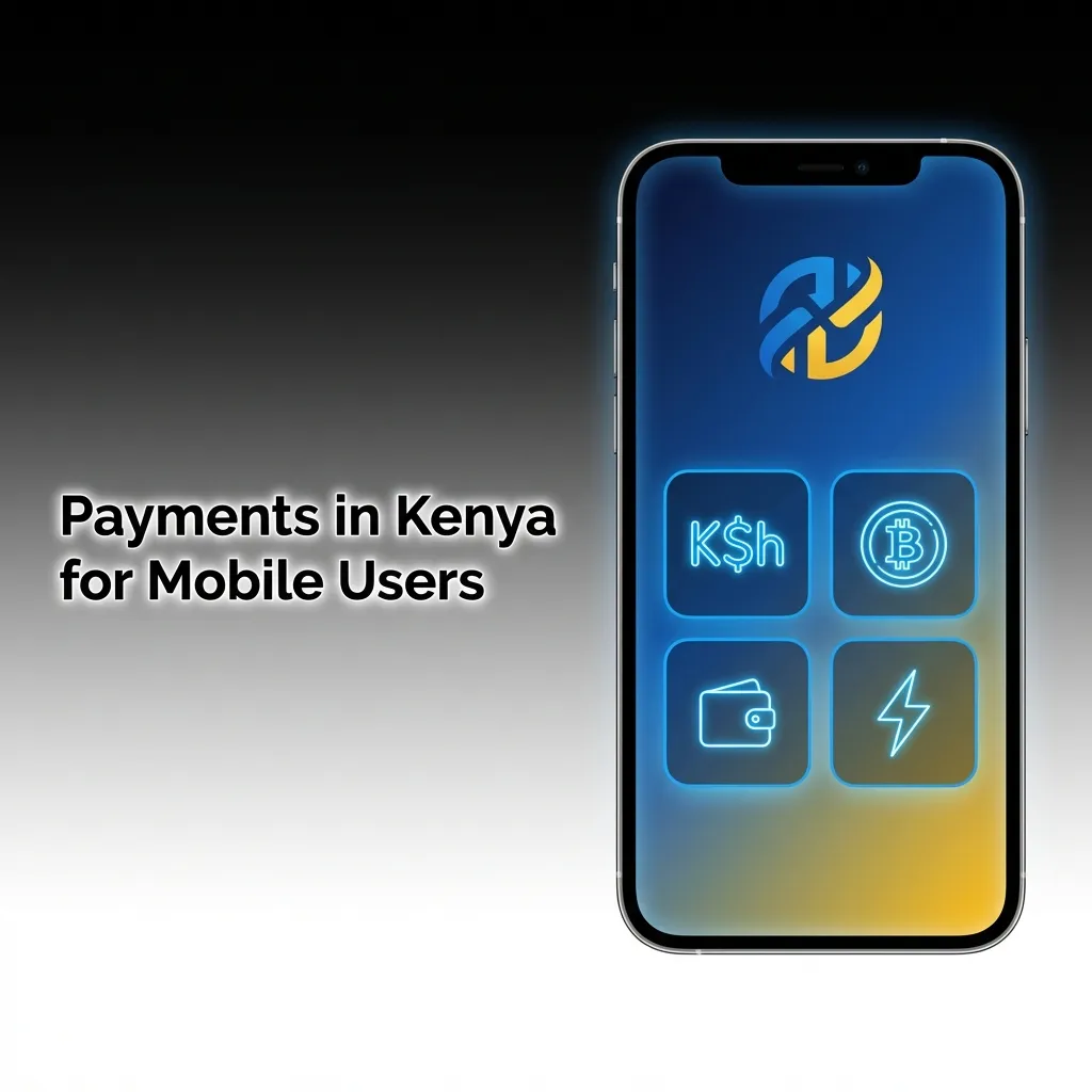 Kenya mobile payments: deposits KES 100, withdrawals KES 200, daily limit KES 300k; M-Pesa, cards, e-wallets, crypto