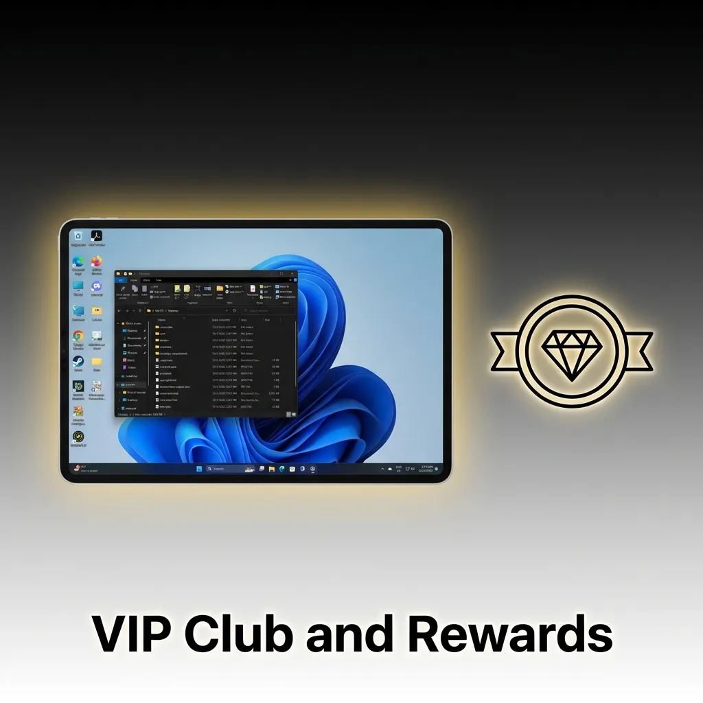 VIP Club tiered loyalty: earn points to rise through levels, unlocking cashback, higher limits, and priority support.