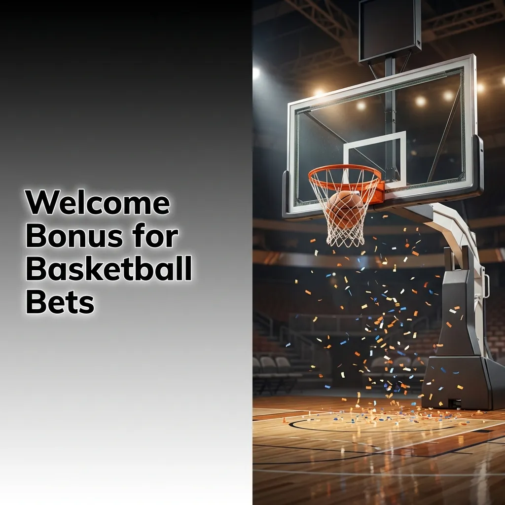 Welcome bonus for basketball bets: new users get bonus bets after sign-up and a qualifying bet. Terms apply.